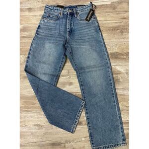 Blank NYC Ribcage Straight Leg Denim Women’s Jeans Sz 24